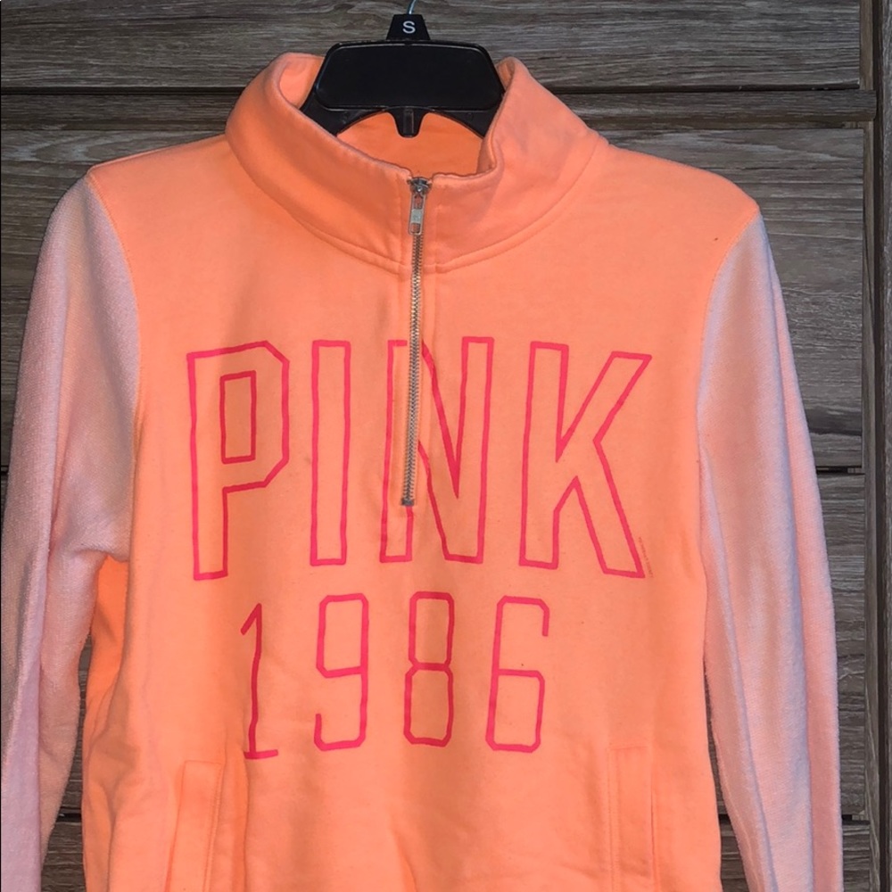 Pink Victoria secret sweatshirt